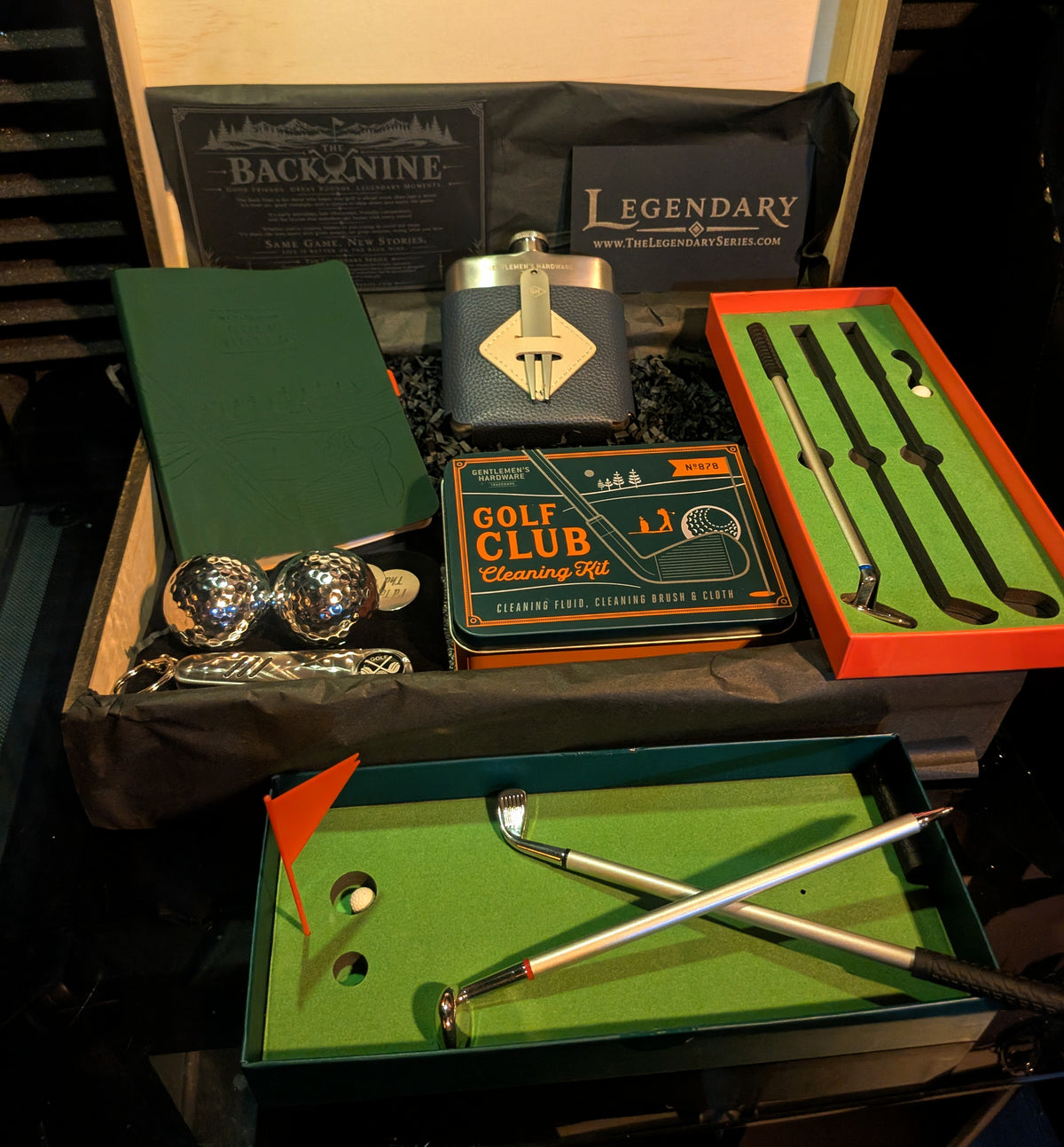 The Back Nine | Legendary Golf Gift Box