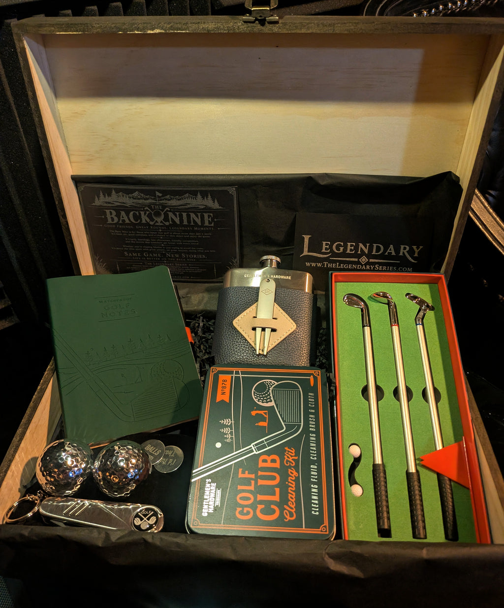 The Back Nine | Legendary Golf Gift Box