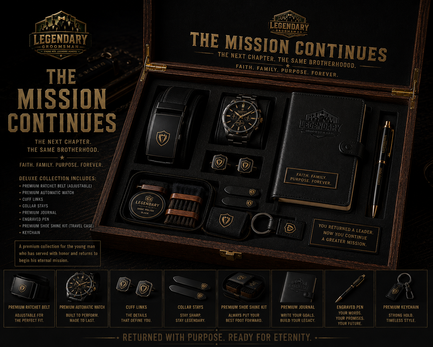 The Mission Continues - Premium Box Set